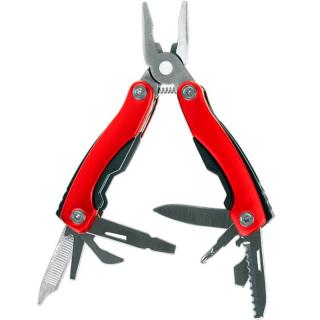 Multifunkčné kliešte MTool červené (Vreckový multitool)