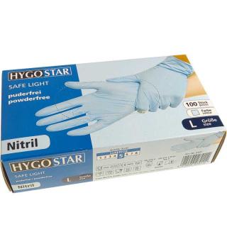 Nitrilové rukavice HygoStar 1pár (Ochranné rukavice bez púdru 2ks Nitril)