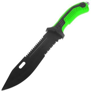 Nôž na prežitie N320 zelený (Taktický nôž do terénu)
