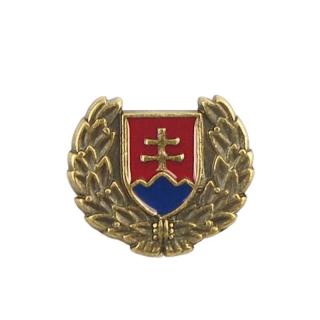 Odznak slovenský znak ratolesť (Odznak so slovenským erbom)