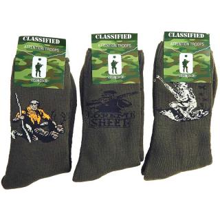 Pánske froté ponožky pre poľovníka 3páry (Poľovnícke ponožky pre mužov)