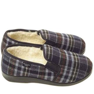 Pánske papuče zateplené na zimu K88 (Domáca obuv pre seniorov | Mjartan Predaj)