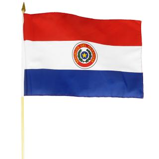 Paraguaj vlajka 45x30cm (Vlajka Paraguaja, materiál polyester)