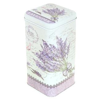 Plechová dóza Lavender Home (Lavender dekorácia do bytu)