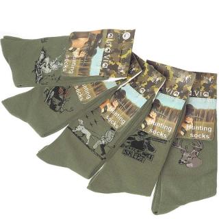 Ponožky pre poľovníka Bal/5párov aura.via (Poľovnícke ponožky | Darček pre muža poľovníka)