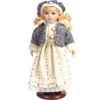 Porcelánová bábika Sára (retro bábika)