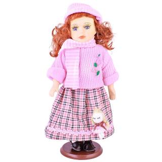 Porcelánová bábika Timea (Detská bábika z porcelánu, výška 33 cm)