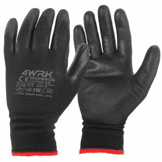 Pracovné rukavice čierne Latex (Pracovné oblečenie)
