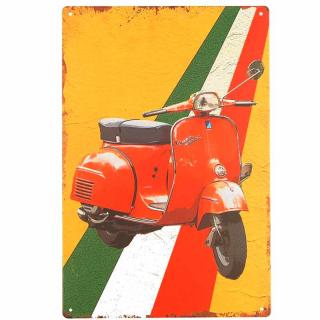 Retro ceduľa Vespa 20x30cm (vintage bytová dekorácia)