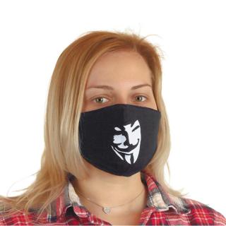 Rúško Anonymous svietiace (Anonymous svietiace rúško na ústa)