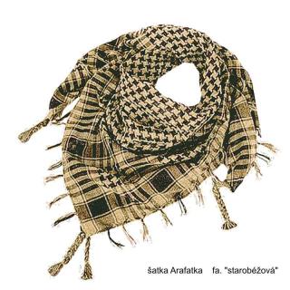 Šatka Arafatka béžová (arabská šatka)