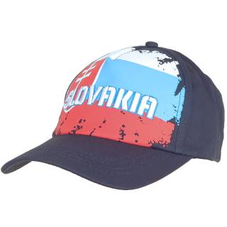 Šiltovka Slovakia modrá (pánska a dámska čiapka so slovenským národnými symbolmi)
