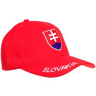 Šiltovka Slovensko červená (pánska a dámska čiapka so slovenským motívom )