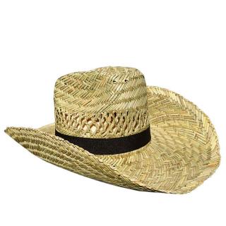 Slamený klobúk prevzdušnený (letný pánsky klobúk)