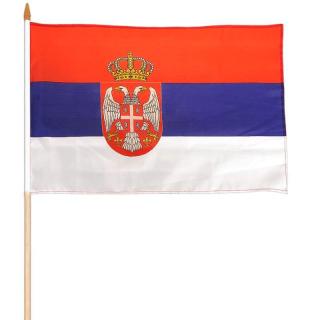 Srbsko vlajka 40x30cm (Srbská zástava)