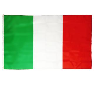 Talianska vlajka veľká 150x90cm (Vlajka Talianska materiál polyester)