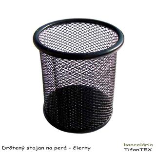 TFT Drôtený stojan na perá CL7201 95x90mm čierny