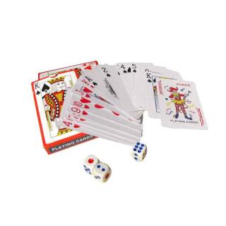 TFT hracie karty JOKER s kockami 5651