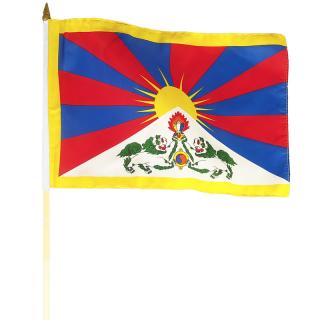 Tibet vlajka 45x30cm (Vlajka autonómnej oblasti Číny - Tibet)
