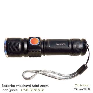 TifanTEX baterka Mini zoom USB BL515T