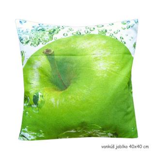 TifanTEX dekoračný vankúš Apple Green 40x40cm