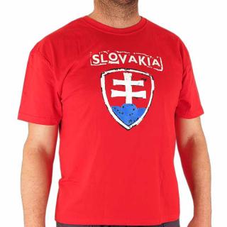 TifanTEX tričko Slovakia slovenský znak červené