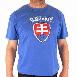 TifanTEX tričko Slovakia slovenský znak modré