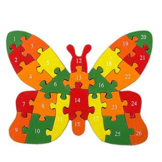 TifanTEX Wood puzzle Butterfly 26 Dielov