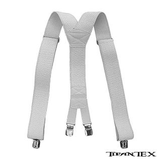 traky na nohavice biele 4x clip (vhodné pre zdravotníkov, v gastronómii, laborantov...)
