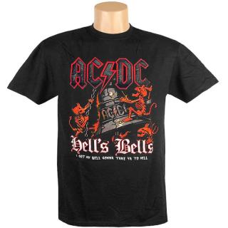 Tričko AC/DC Hells Bells (AC DC Tričko Hudobné)