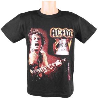 Tričko AC DC Hells Bells čierne (Tričko Hudobné čierne)
