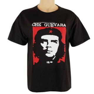 Tričko Che Guevara čierne (podobizeň revolucionára, ktorý bojoval za práva utlačovaných)