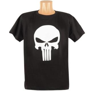 Tričko Lebka Punisher (Lacné tričká s potlačou | dobrá cena)