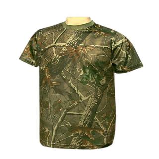 Tričko maskáčové LOSHAN oak green (tričko s maskovaním dubového lesa)