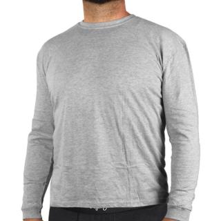 Tričko s dlhým rukávom Nátelník sivý (Pánsky bavlnený Nátelník)