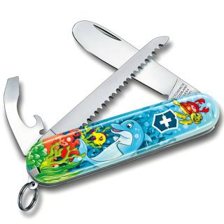 Victorinox nôž pre deti Delfín 0.2373.E1 (Detský vreckový nožík My First victorinox)