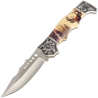 Vreckový nôž pre poľovníka Jeleň zn. Kandar (Originálny darček pre poľovníka)