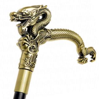 Vychádzková palica s mečom drak veľký (vychádzková palica s čepeľou kordom pre seniorov)