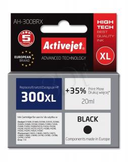 ActiveJet AH-300BRX | Black | náplň| HP CC641EE HP 300XL (náhrada HP no.300XL black)