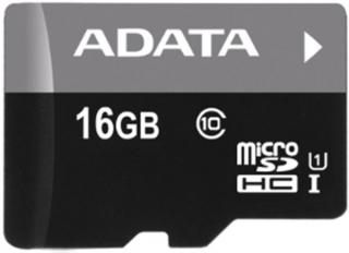 ADATA 16GB MicroSDHC Premier,class 10,with Adapter pamäťová karta