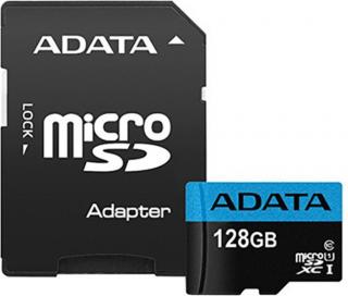 Adata pam. karta  MicroSDXC 128GB UHS-I 100/25MB/s + adapter