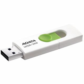 ADATA USB UV320 64GB USB 3.2 white/green  Usb klÚč (AUV320-64G-RWHGN)