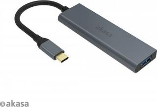 AKASA - externý USB hub - USB type-C  (AKASA AK-CBCA25-18BK)