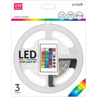 Avide led pás AVIDE set 3m 12v  ABLSBL12 V5050-30RGB