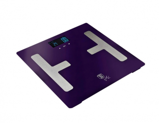 Berlingerhaus Osobná váha inteligentná s analýzou tela 150 kg Purple Metallic Line BH-9223