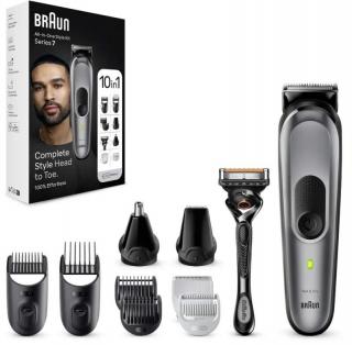 Braun MGK 7420 Grey pánska sada na styling (zastrihávač)