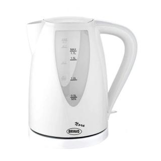 Bravo B-4781 rýchlovarná kanvica Nora 1,7 l, biela (biela)