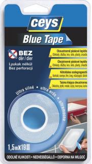 CEYS páska Blue Tape do vlhka obojstranná modrá 19mmx1,5m (48507540)