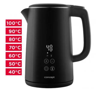Concept RK3360 rýchlovarná kanvica s reguláciou teploty