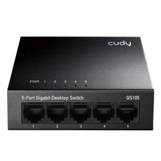 Cudy switch 5-portový Gigabit, kovový (GS105) (hama 225770)